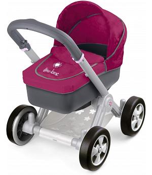 Silver Line - Carrito de Paseo para muñeco Bebé, Color Rojo - FEBER FE800008881